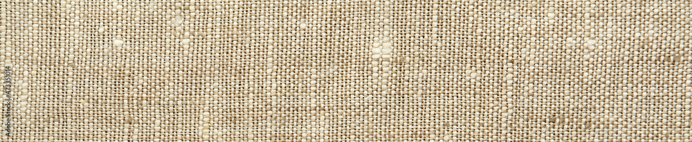 Texture of natural burlap fabric as background, top view. Banner design Texture of natural burlap fabric as background, top view. Banner design