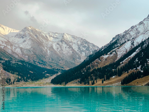 lake and mountain 