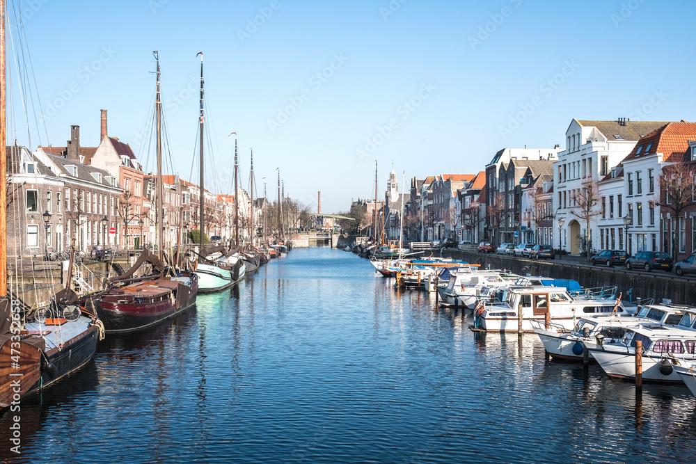 Rotterdam Delfshaven, Zuid-Holland province, The Netherlands 