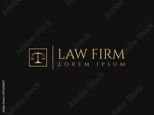 legal scale logo design. logo template