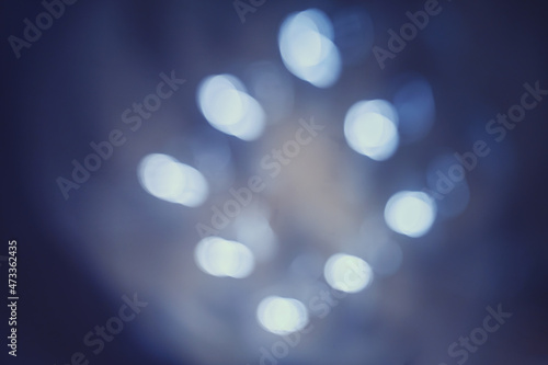 A circle of light on the wall from an electric operating lamp in a hospital, an abstract blurred background photo