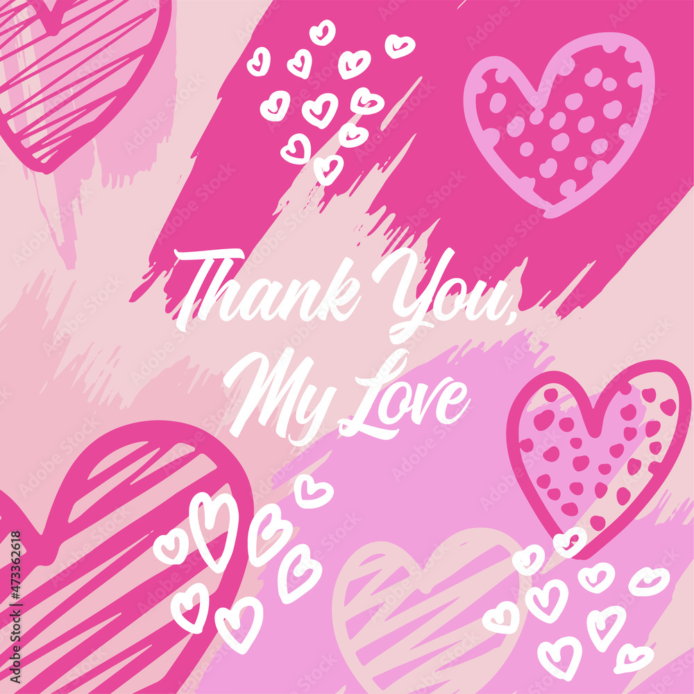 Valentine's Day hand drawn posters or greeting card with handwritten calligraphy quotes, phrase and illustrations.