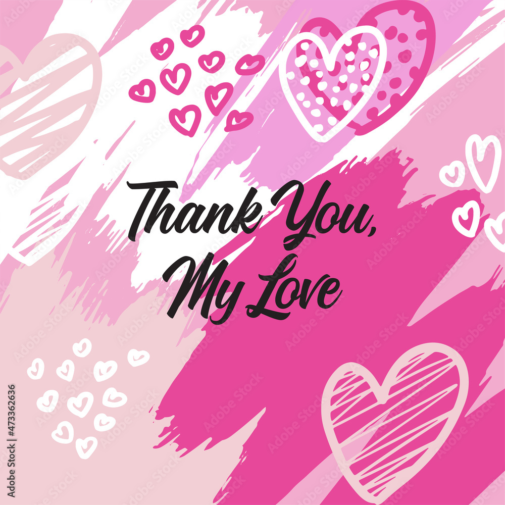 Valentine's Day hand drawn posters or greeting card with handwritten calligraphy quotes, phrase and illustrations.