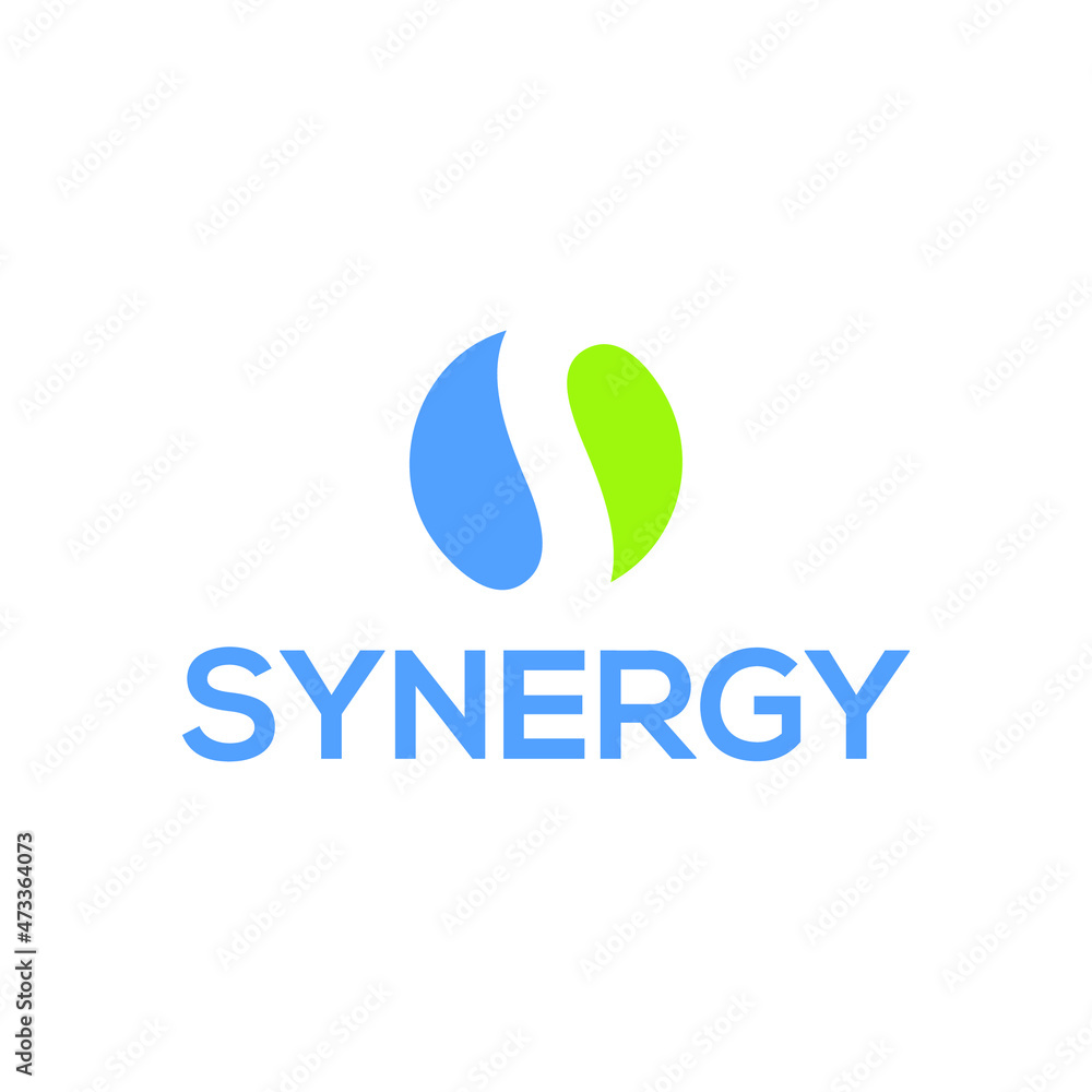 Fototapeta premium s initial icon abstract logo design