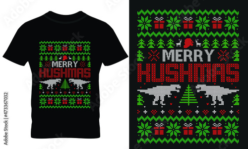 Christmas Funny Santa t shirt design