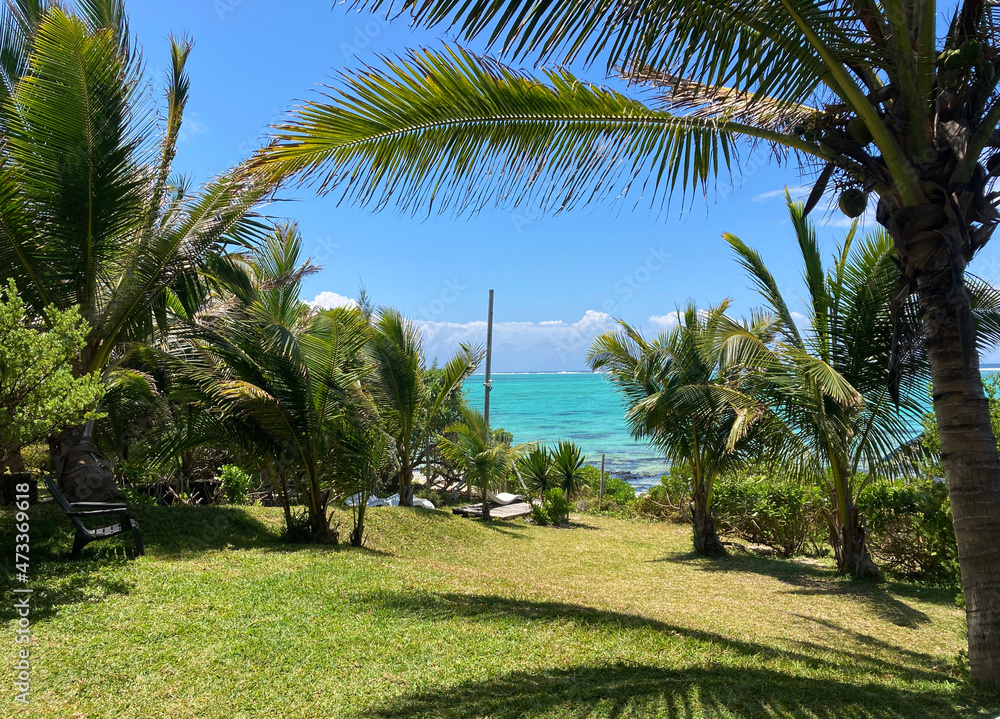Fototapeta premium Urlaub auf Mauritius