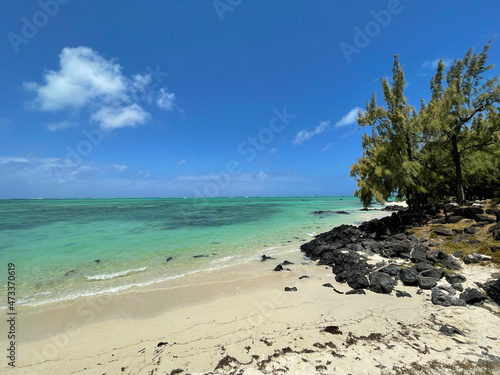Fototapeta Naklejka Na Ścianę i Meble -  Urlaub auf Mauritius