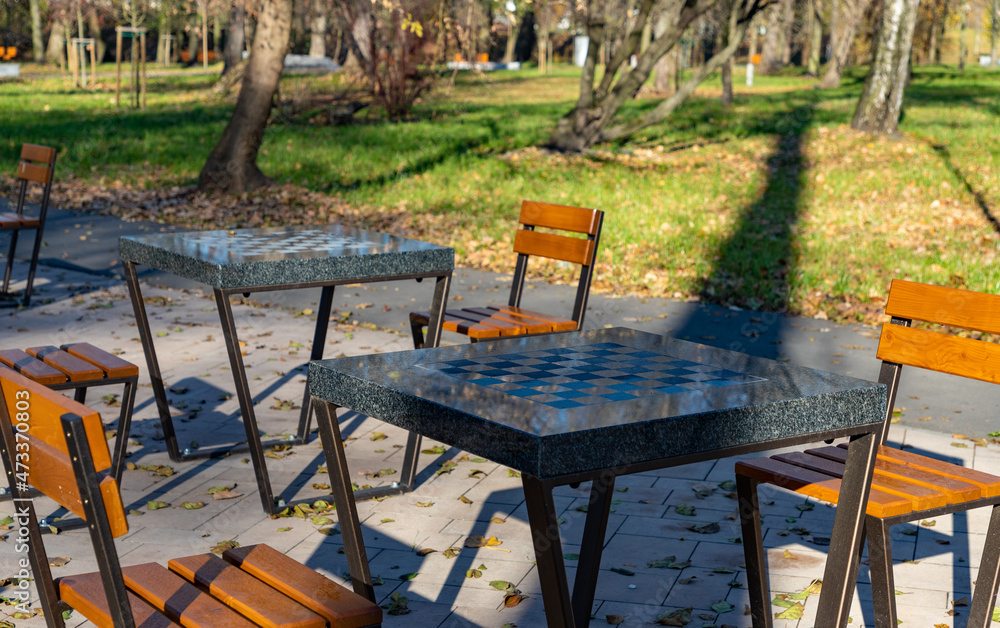 People's Park - Chess Tables