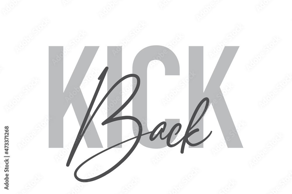 Modern, simple, minimal typographic design of a saying Modern, simple, minimal typographic design of a saying