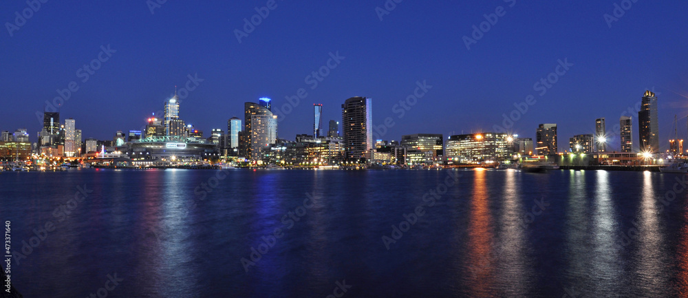 Fototapeta premium Melbourne City Night
