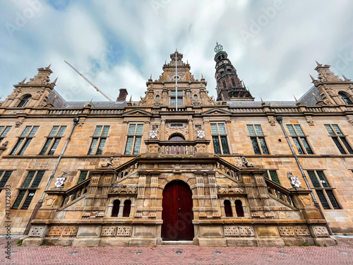 The building and tower of L...