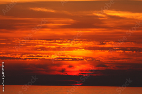 Sonnenaufgang über dem Ionischen Meer © Peter