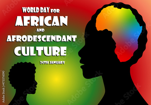 Día mundial de la cultura africana y de las personas afrodescendientes, 24 de enero. África