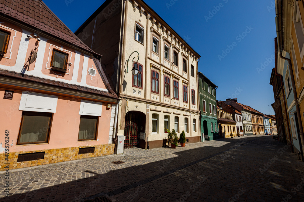 The city of Brasov in Romania