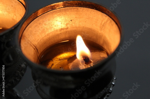 oil burning candle 