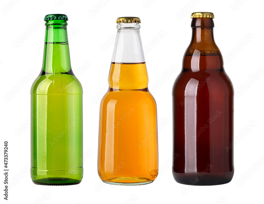 Set of beer bottles Set of beer bottles