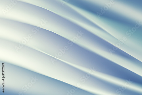 Obraz na płótnie Wavy abstract structure made of paper sheets w salonie