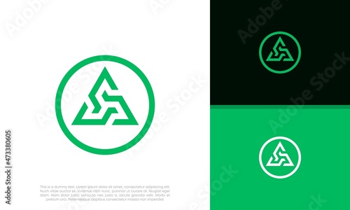 Innovative high tech logo template. Technology Logo.