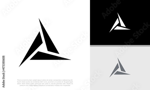 Innovative high tech logo template. Technology Logo.