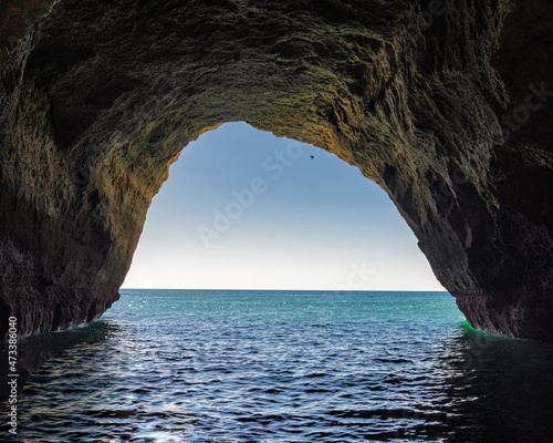 Algarve caves in Portugal 