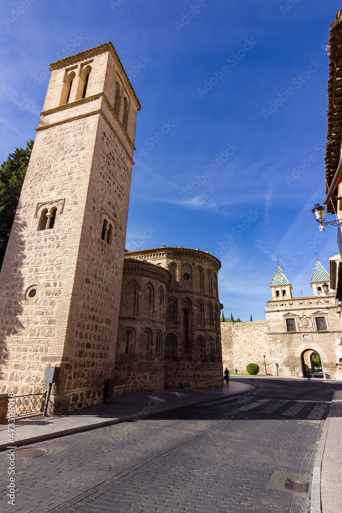 The church of Santiago in Toledo (Spain)
