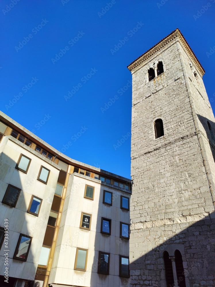 sloping tower in Rijeka - Croatia.