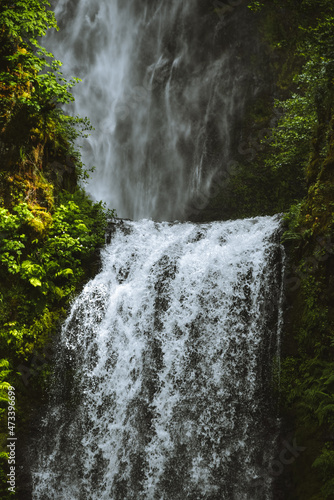 Multnomah Falls In Hood River  Oregon 