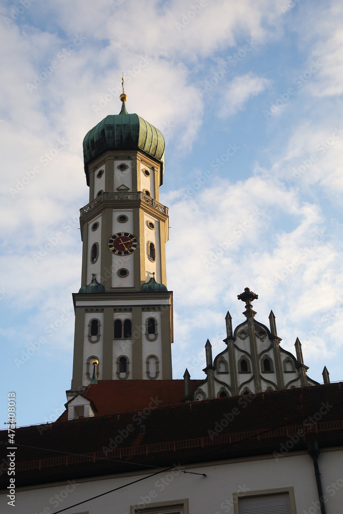 Basilica of Saint Ulrich and Afra in Augsburg, Germany