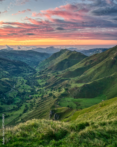 sunset views from the top of the mountain