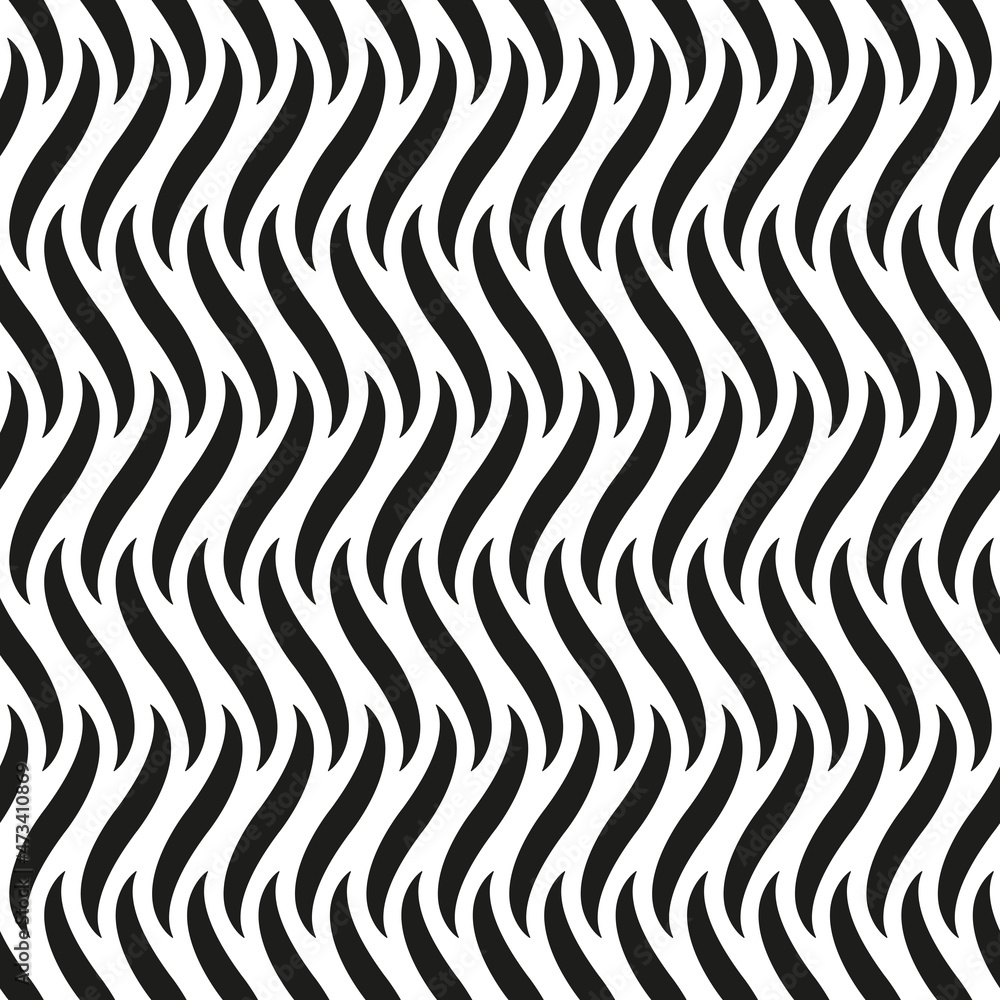 Seamless wavy line pattern background Seamless wavy line pattern background