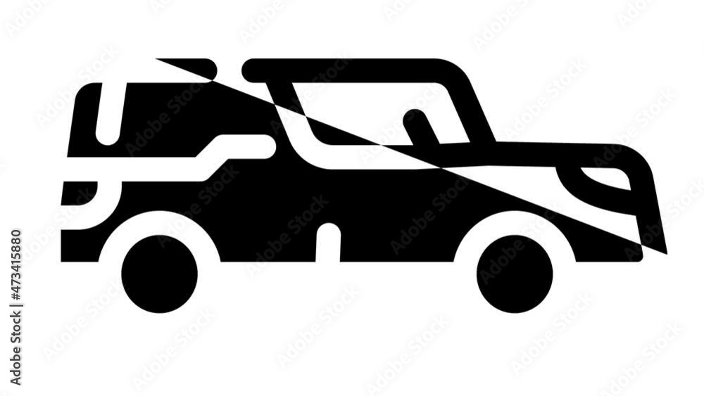 funeral hearse animated line icon funeral hearse sign. isolated on white background funeral hearse animated line icon funeral hearse sign. isolated on white background