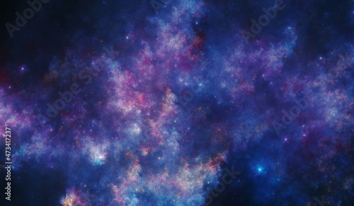Purple Emission Nebula Fictional © Per Magnusson