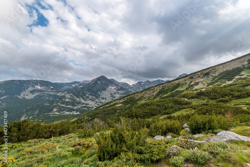 Amazing Landscape of Pirin Mountain Bulgaria.