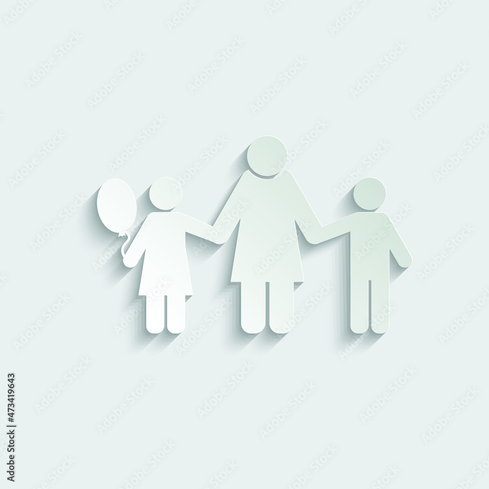 grandmother with grandchildren icon family icon grandmother with grandchildren icon family icon