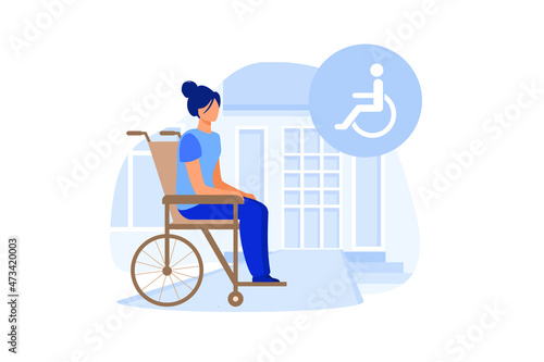 Accesible environment design illustration exclusive design inspiration 