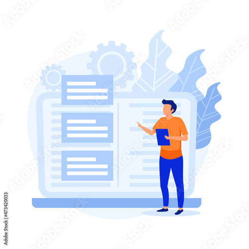 software requirement description illustration exclusive design inspiration 