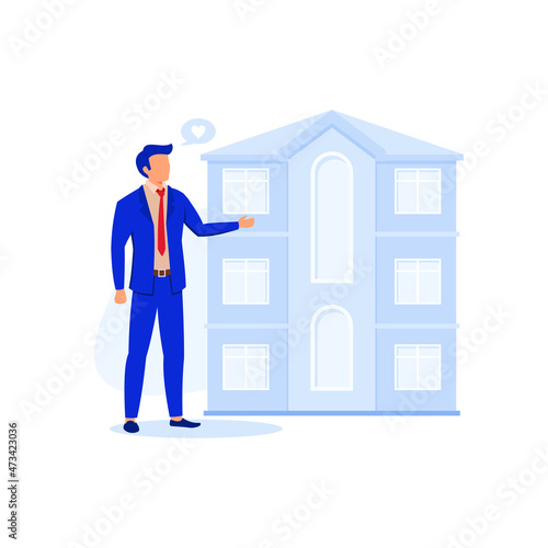 Condominium illustration exclusive design inspiration 