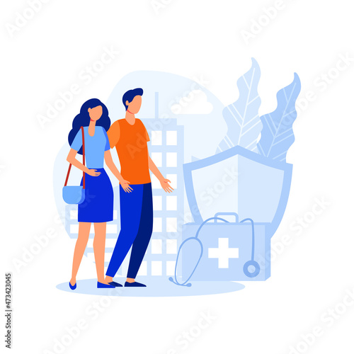 Emergency support fund illustration exclusive design inspiration 