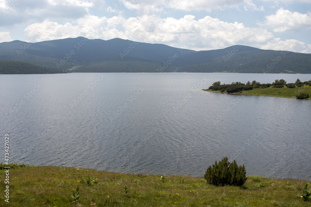 Landscape of Belmeken Dam, Rila mountain, Bulgaria Landscape of Belmeken Dam, Rila mountain, Bulgaria