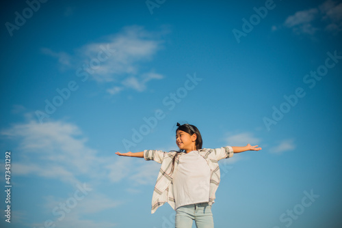PORTRAIT OF A CONFIDENT GIRL