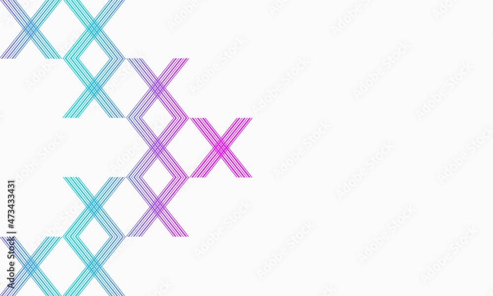 white background with gradient color X stripes white background with gradient color X stripes
