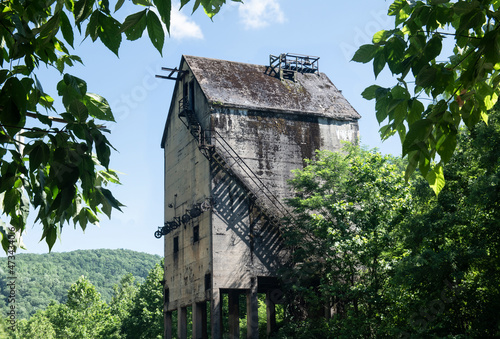 Abandoned Buildings in Historic Thurmond, WV photo