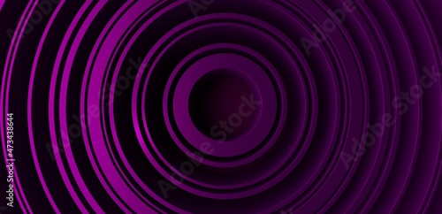 Abstract vibrant violet circles pattern background. 3d Blend.Mockup with pastel blue scene concept waves. Creative Architectural Concept, radation of soft pastel shades in stepped elements. Copy space photo