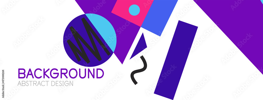 Abstract background with blocks, lines, geometric shapes. Techno or business concept for wallpaper, banner, background, landing page Abstract background with blocks, lines, geometric shapes. Techno or business concept for wallpaper, banner, background, landing page