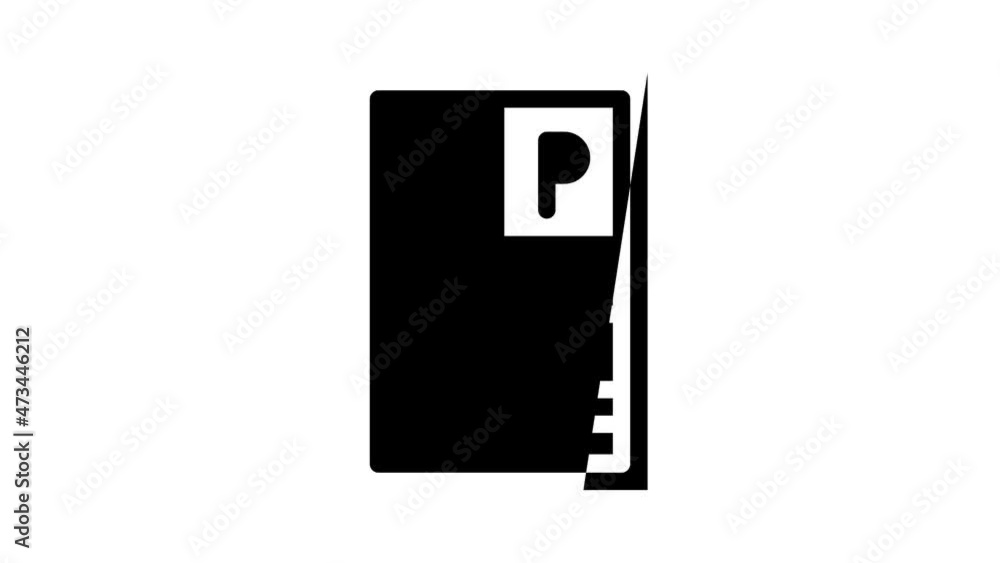 parking location on map animated glyph icon parking location on map sign. isolated on white background parking location on map animated glyph icon parking location on map sign. isolated on white background