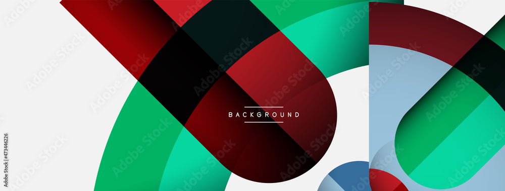 Trendy shapes, color minimal design composition, lines and shadows for wallpaper banner background or landing page Trendy shapes, color minimal design composition, lines and shadows for wallpaper banner background or landing page