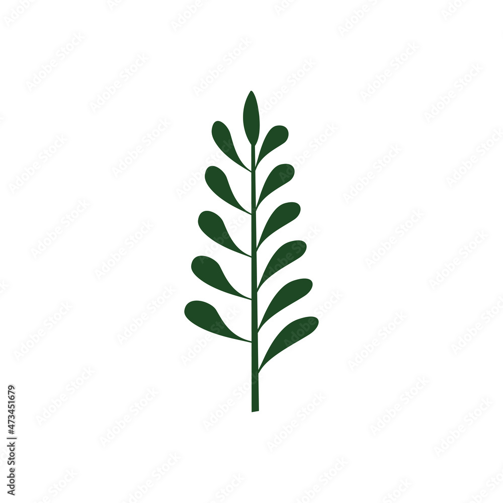 leaf branch graphic design template vector leaf branch graphic design template vector
