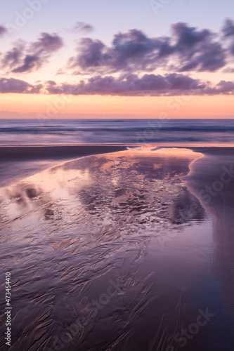 Dawn reflections, Coastline K'Gari