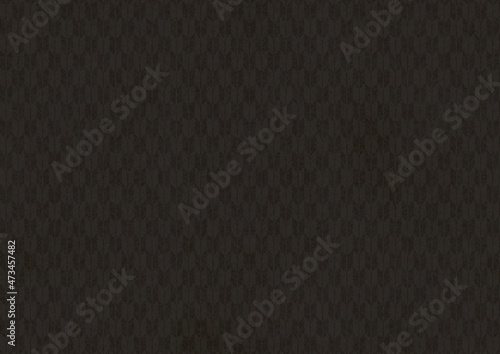 Wallpaper Mural 黒色の和柄模様（矢絣）の和紙の質感のある背景 Torontodigital.ca