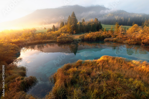 autumn in the mountains
